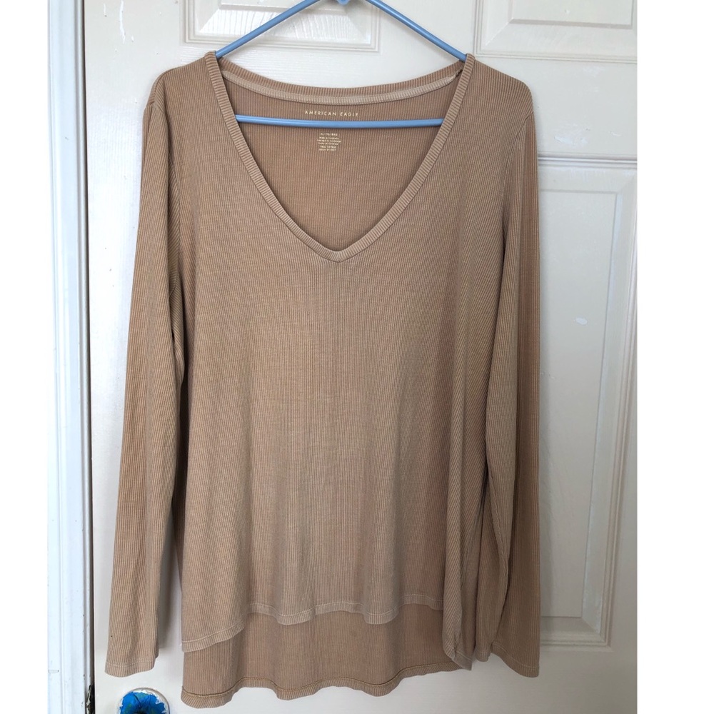 Long sleeve v neck